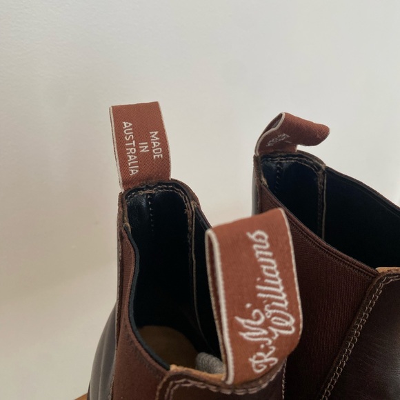 RM Williams Australia vintage brown handcrafted Chelsea boots - Picture 8 of 15